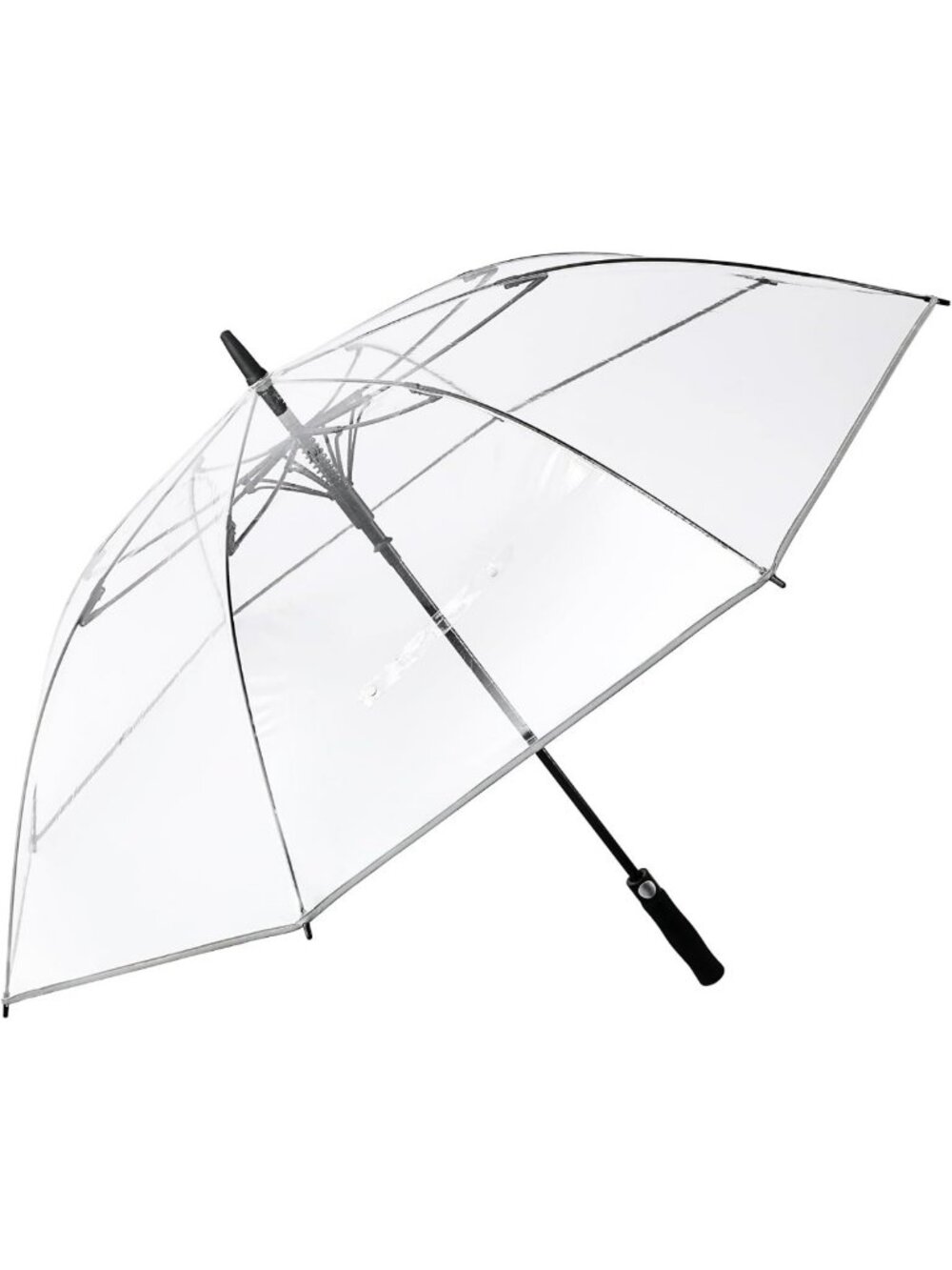 G4Free Clear Golf Umbrella Transparent Auto Open Large Stick Umbrella Oversized